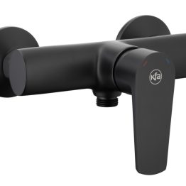 KFA bateria natryskowa ścienna NARVA BLACK 5226-010-81