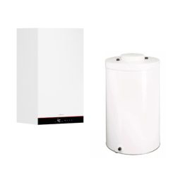 Viessmann Vitodens Kondensacyjny Kocioł Jednofunkcyjny BOHA 050-W 25kW + Zasobnik Vitocell 100 L